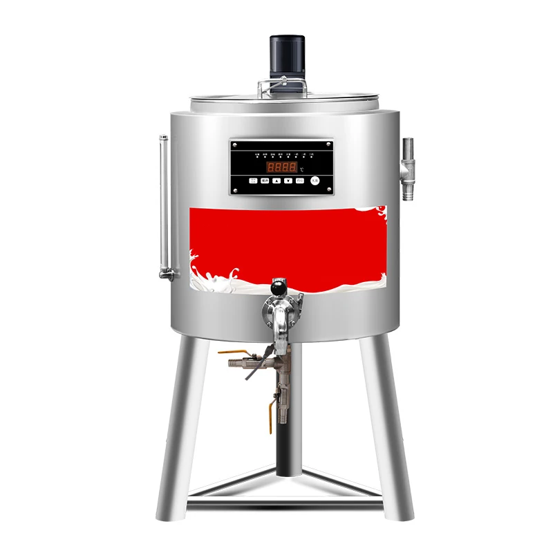 Fully Automatic Pasteurization Machine Yogurt Pasteurization Equipmen High Temperature Steam Pot Milk Fruit Juice  Machine 50L 4