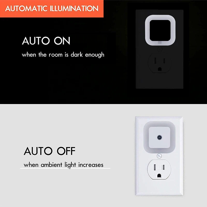 Mini LED Night Light with Wireless Sensor Control Nightlight Lamp for Children Kids Living Room Bedroom Lighting EU