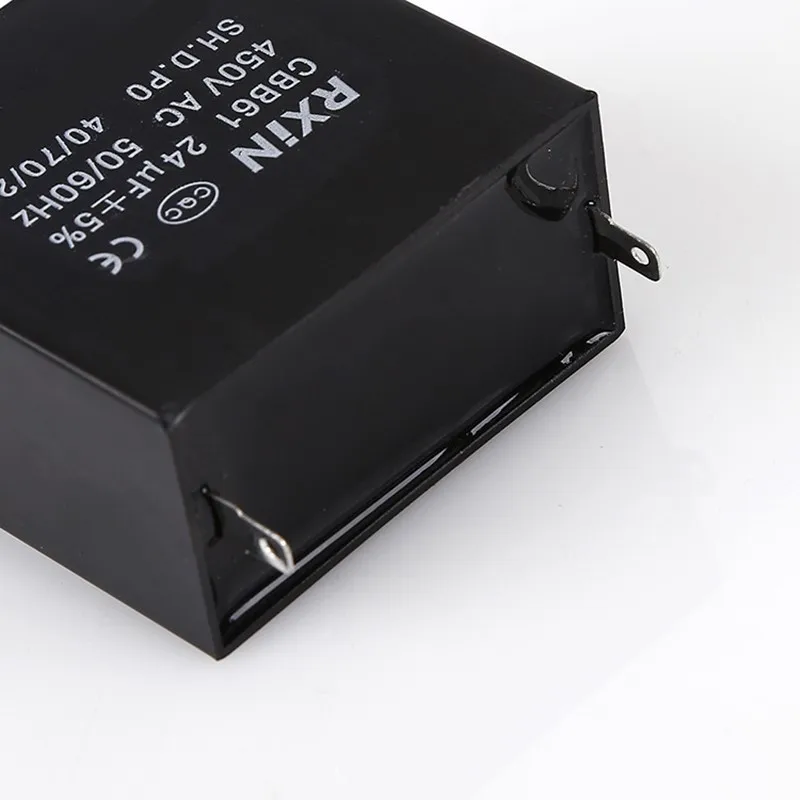 CBB61 starting capacitance AC Fan Capacitor 450V AC8uF 10uF 12uF 14uF 15uF 16uF 18uF 20uF 24uF 50 60Hz Motor Run Capacitor 1pcs