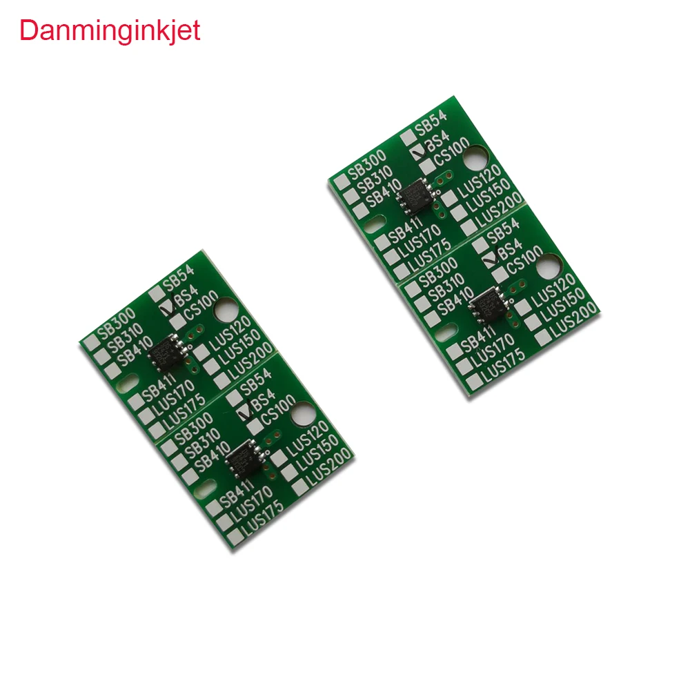 4 шт. совместимые чипы LUS120 для mimaki UJV500 1 320 UJV55 UJF3042MKII UJF6042MKII JFX200 JFX500 UJF7151 картридж с
