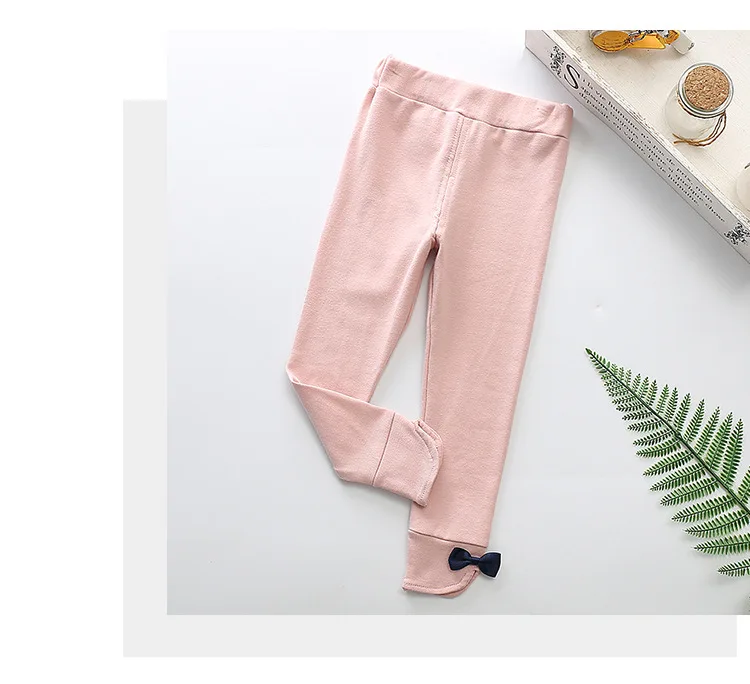 Spring And Autumn Children's Jeans Korean-style Pure Cotton New Style Cute Bunny GIRL'S Leggings Long Pants Fashion