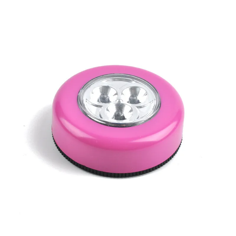 1 Pc LED Night Light Closet Cabinet Light Touch Sensor Light Kitchen Bedroom Cupboard Wireless Magnetic Corridor Stair Lamps