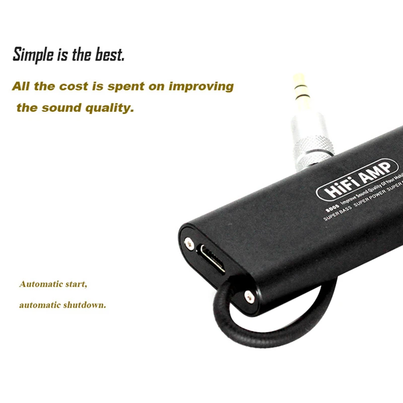 VICLIN SD05 Mobile Phone Amp HIFI Headphone o Amplifier High Thrust High Impedance Long Battery Life