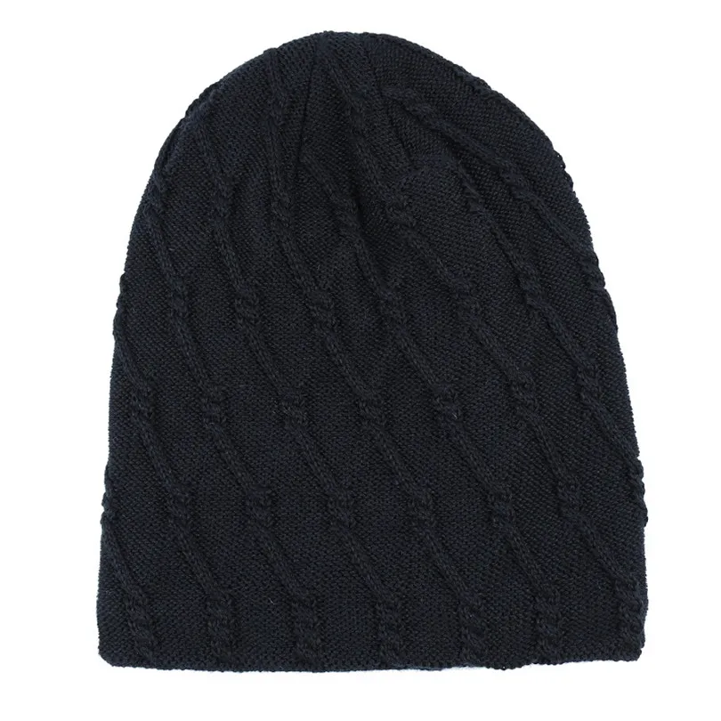 VIIANLES хип-хоп шапка из плотного бархата SkulliesBonnet Beanie Зимние вязаные шапки для мужчин унисекс вязаная шапка Повседневная шапочка сохраняет тепло Skullies