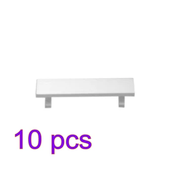 

10 pcs 1:87 HO Scale Model Train Bench Guardrail Sand Table Architectural Model - White