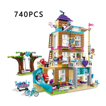 

97021 Compatible Lepining Friends Series Friendship House Set Building Blocks 740Pcs Kids Toys Gifts