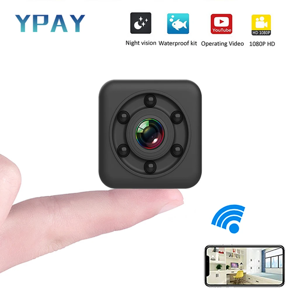 IP водонепроницаемая мини-камера SQ29 HD Wi-Fi маленькая камера видеокамера с датчиком