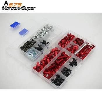 

Universal Motorcycle Fairing Bolts Screw Moto Spring Bolts For KAWASAKI ZX-10RR Z900RS KLR650 J300 Z750R ER4N ABS