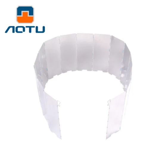 

15 Plates Wind Shield Screens Foldable Outdoor Camping Cooking Cooker Gas Stove Windshield Wind Screen