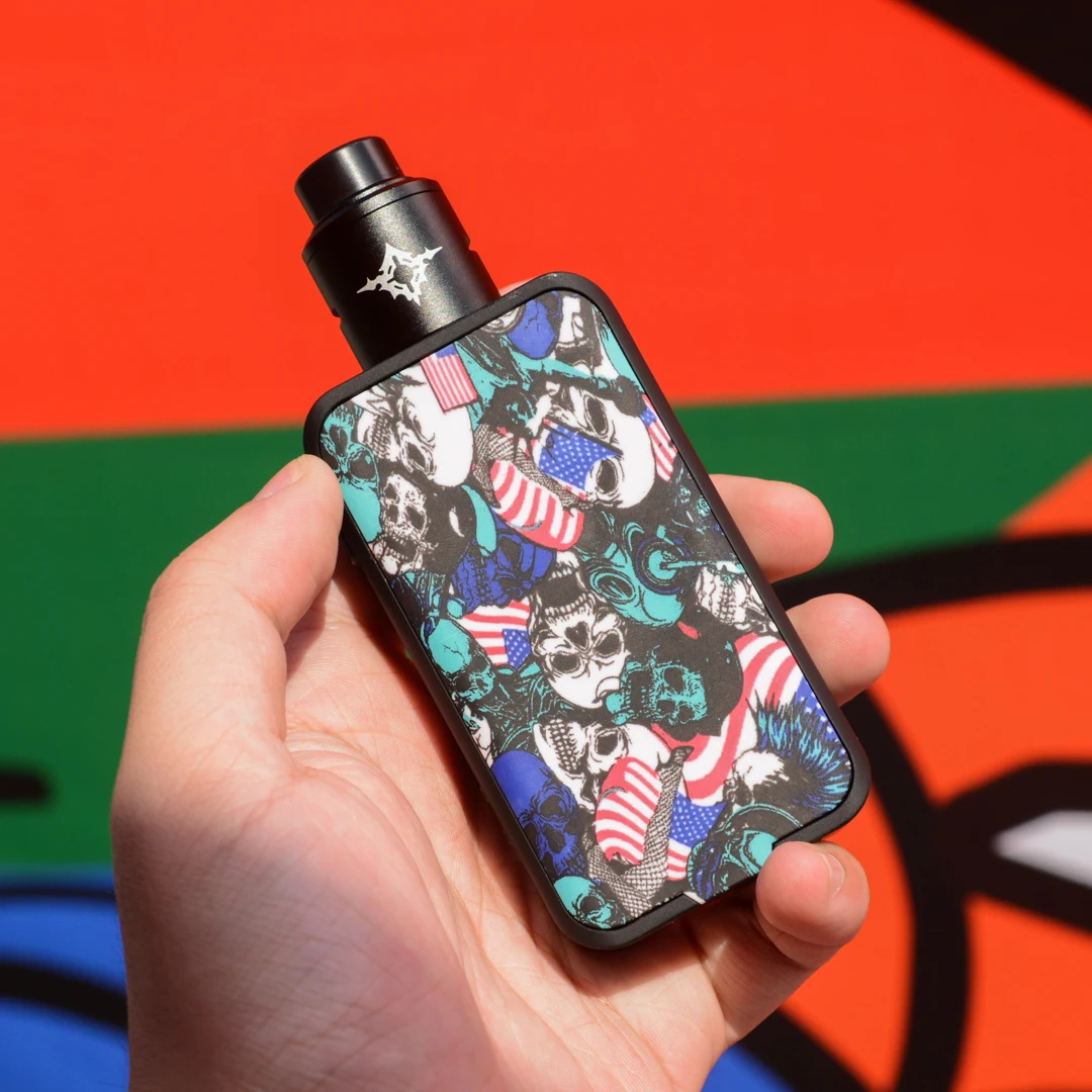 Набор Vape Rincoe Manto pro 228 Вт RDA набор питание от двух аккумуляторов 18650 с 510 позолоченной резьбой электронный набор cigarrete