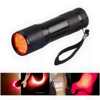 

9 LED Red Flashlight for Beauty Skin Care Stimulate Eyesight and Fishing