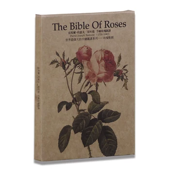 

Pierre-Joseph Redoute Rose Encyclopedia Wish Business Postcards Greeting Gift Birthday Party Invitation Postcard Set 24pc Decor