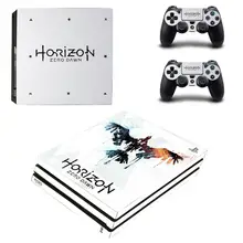 Наклейка для PS4 Pro s Horizon zero Dawn PS 4 Pro наклейка для игровой станции 4 Pro для консоли и контроллера playstation 4 Pro