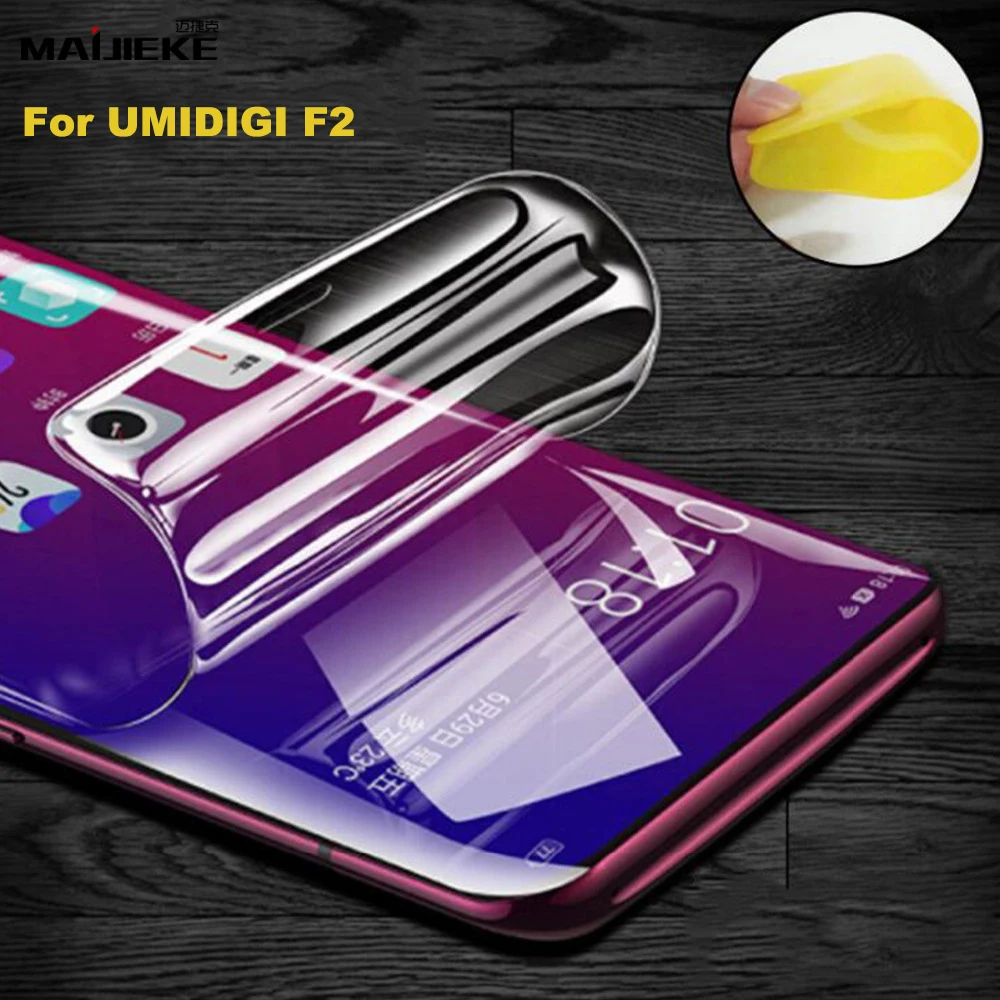 

6D Front Hydrogel Film For umidigi f2 Android 10 Global Version 6.53" Screen Protector for Umidigi Power 3 A5 pro Nano Film
