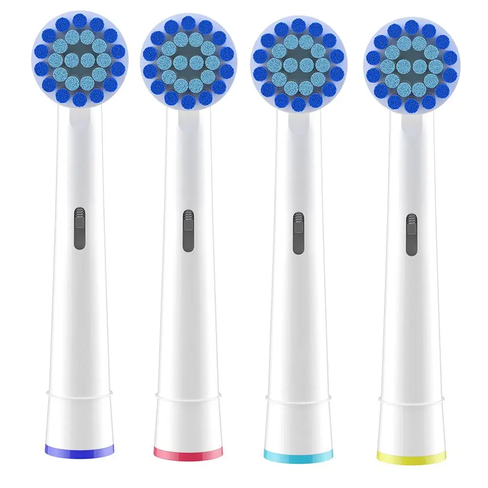 4 насадки для электрической зубной щетки Braun Oral B|Насадки зубных щеток| |