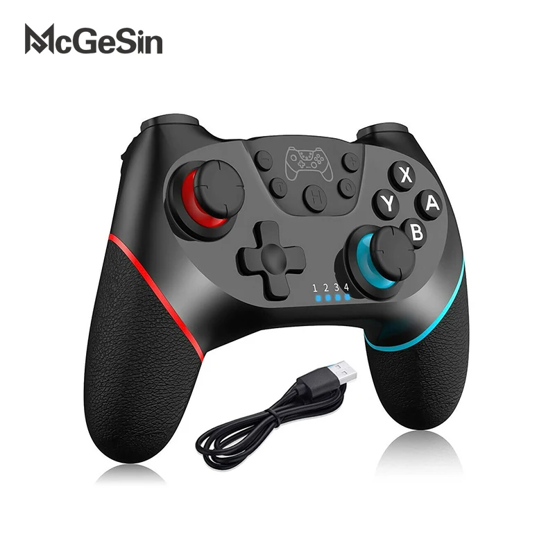 McGeSin Gamepad Built-in Gyroscope Joystick Wireless Bluetooth Switch Controller For Console Pro With 6-axis Sensor | Электроника