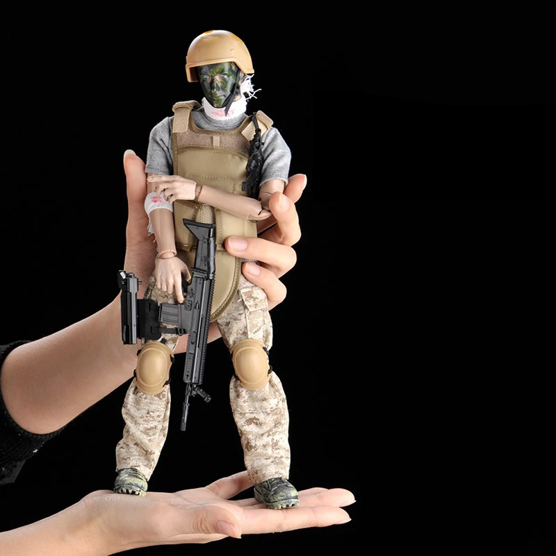 子供のための12インチのswat兵士の置物,1/6スケールの特殊部隊モデル