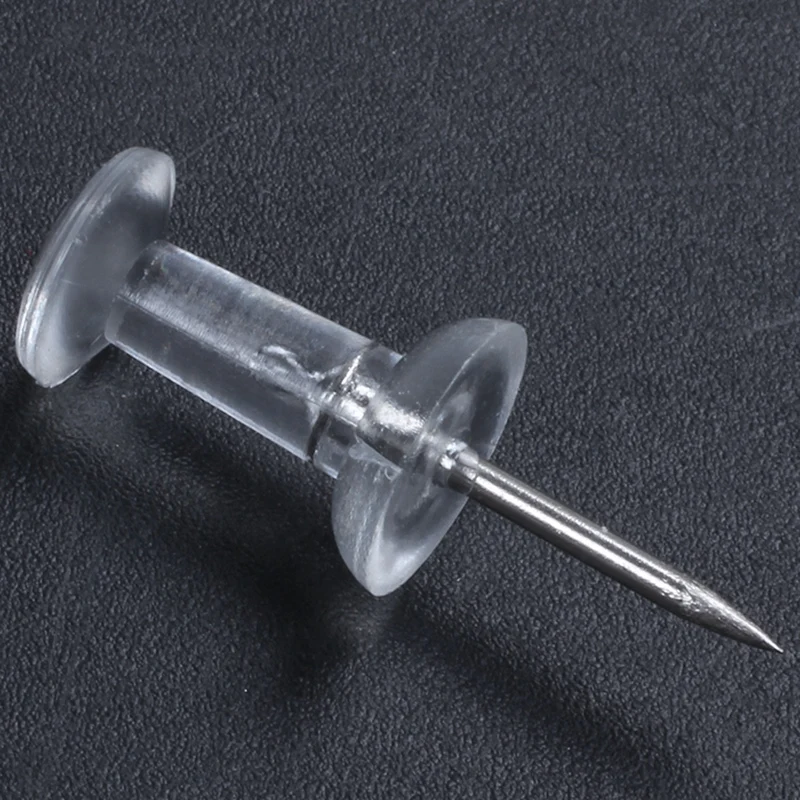 Домашний офис пластиковое покрытие thumbtacks 50 прозрачный