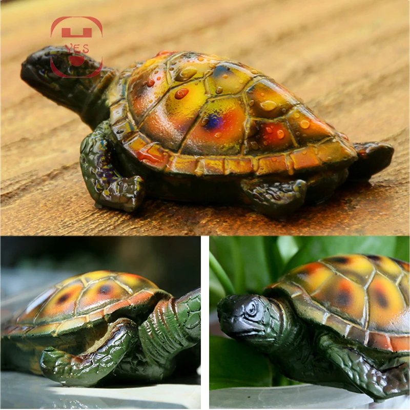 

Resin Climbing Turtle Bonsai Fish Tank Decorative Hanging Turtle Outdoor Garden Flowerpot Ornament Desk Multifunction Home Decor