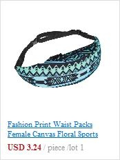 CONEED Fashion Waist Packs Unisex Sports Waterproof Belt Multi-Function Bag Zipper Messenger Bag Pouch Run Chest Waist Bag