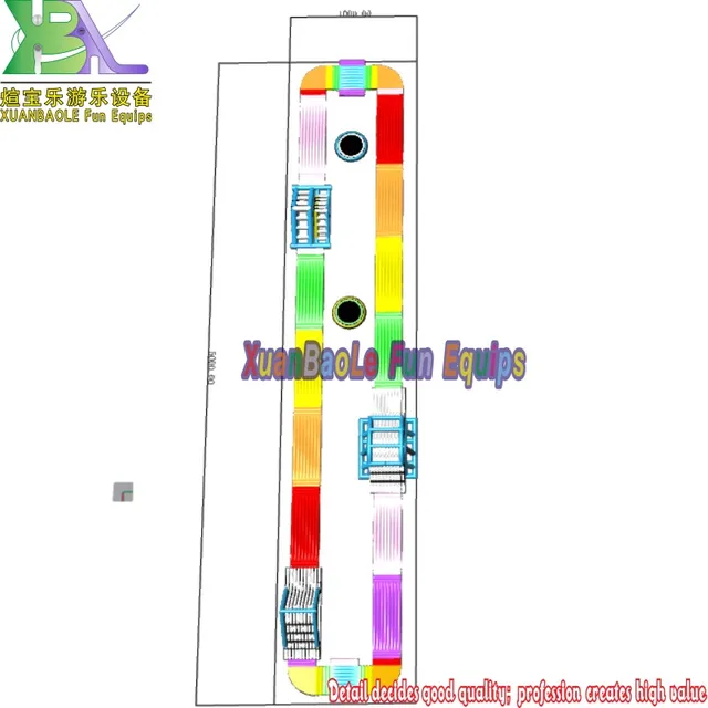 Mobile Indoor Inflatable Floating Water Amusement Park For Swimming Pool Or Sea World 2