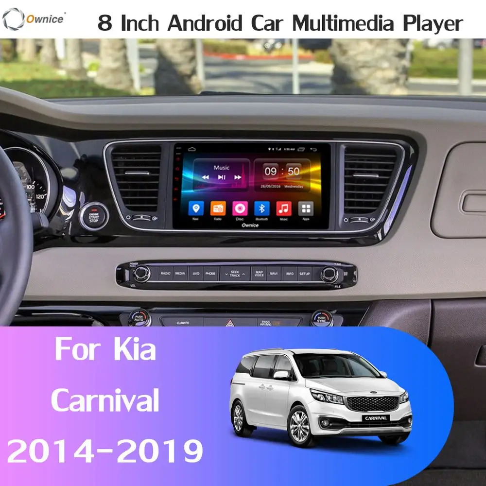 360 ° панорамный Android 9,0 4+ 64G gps радио CarPlay SPDIF DSP автомобильный мультимедийный плеер для Kia Carnival