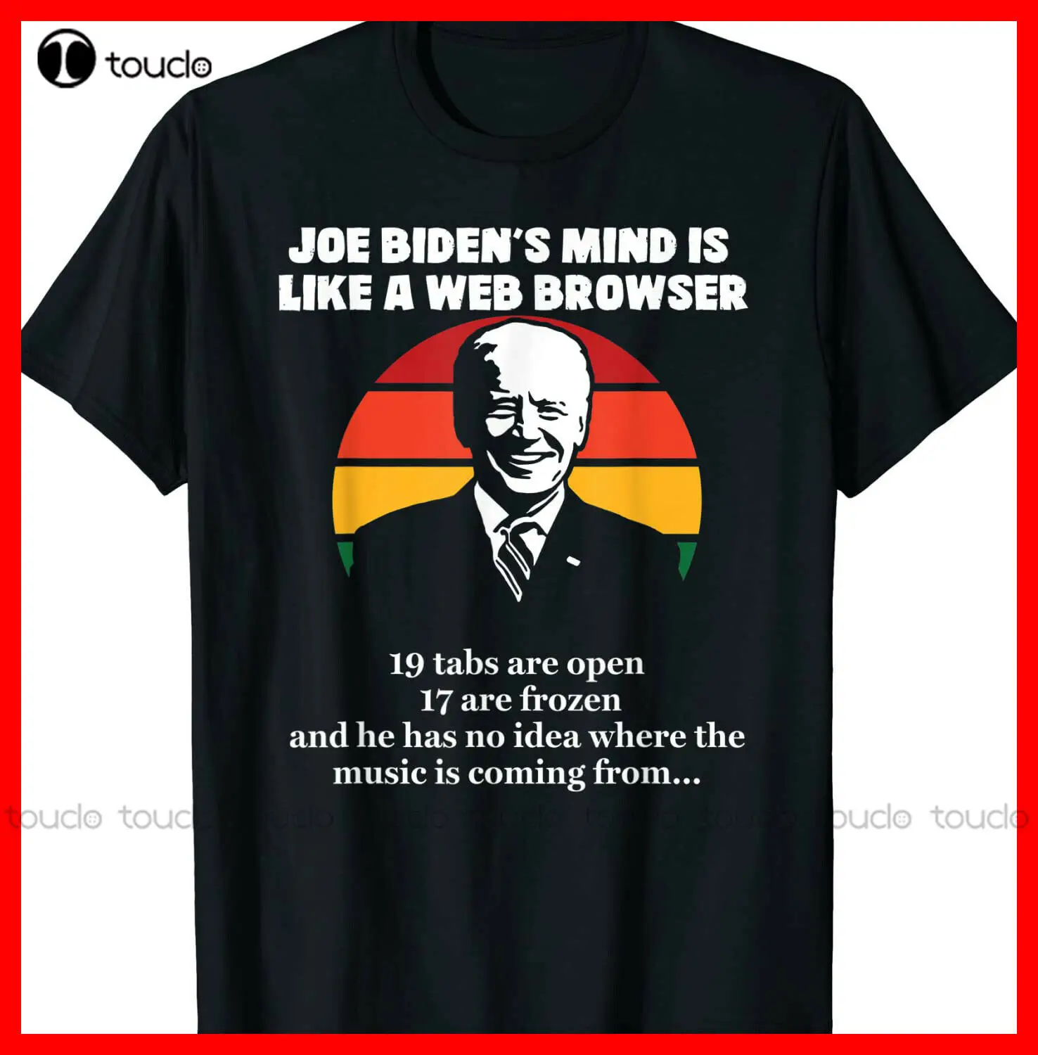 

New Funny Anti Biden T-Shirt Kids White Tshirt