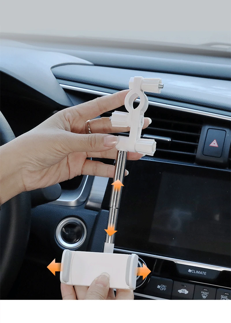 magnetic phone holder for car 2022 Hot 360 Car Rearview Mirror Mount Phone Holder Adjustable Support For iPhone 13 GPS Seat Smartphone Car Phone Holder Stand smartphone stand