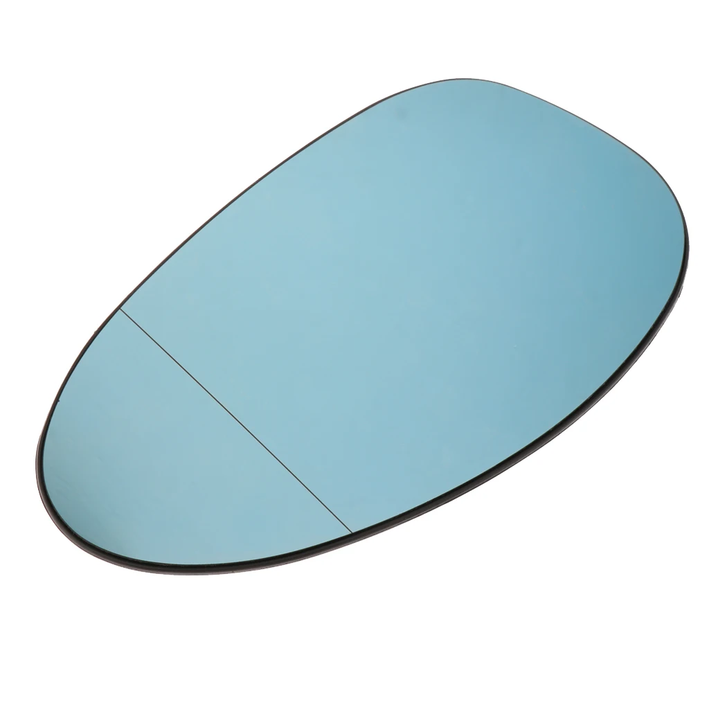 Right Door Side Heated Wing Mirror Glass for BMW 1 Series 3 Series E87 E88 E90 E91 Rear Mirror Lens Equipment (Blue)