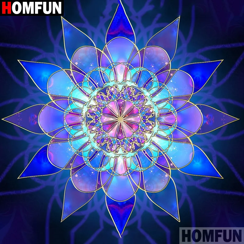 HOMFUN Алмазная вышивка DIY алмазная живопись Набор для вышивания крестиком