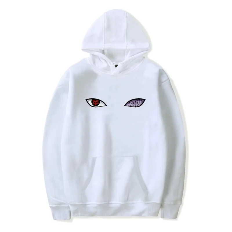 Beste Anime NARUTO Mangekyo Sharingan Rinnegan Cosplay kostuum Sweatshirt Halloween Party Hip Hop Prestaties Hoodie TOP