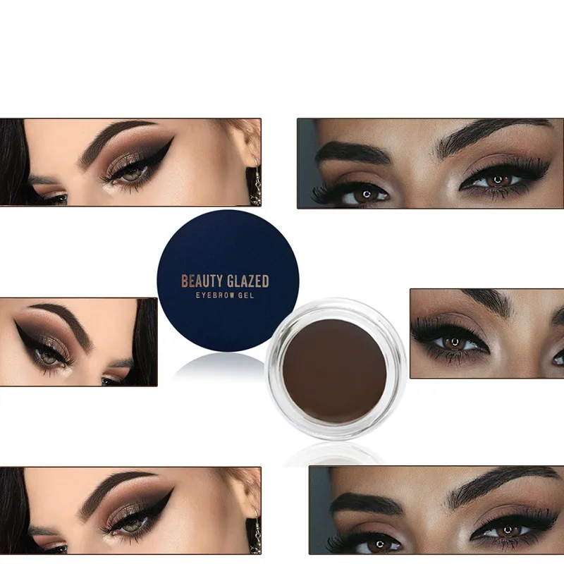 

5 Glitter Color Long Lasting Waterproof Non Fading Eyebrow Cream Professional Eyebrow Gel Tint Rapidly Dry Makeup Tools TSLM1