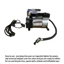 

2022 Universal 12V High-Power Car Double-Cylinder Inflator Pump Air Compressor Inflator Portable 150psi Car Tire Pump car
