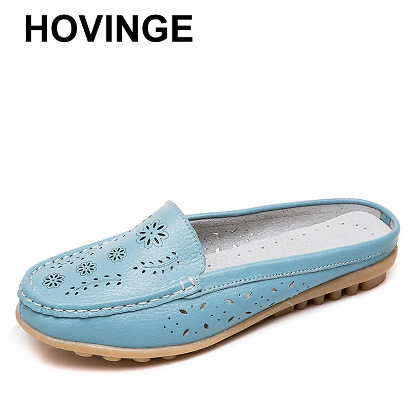 HOVINGENew/Летняя обувь для женщин Женская из натуральной кожи Женские мокасины