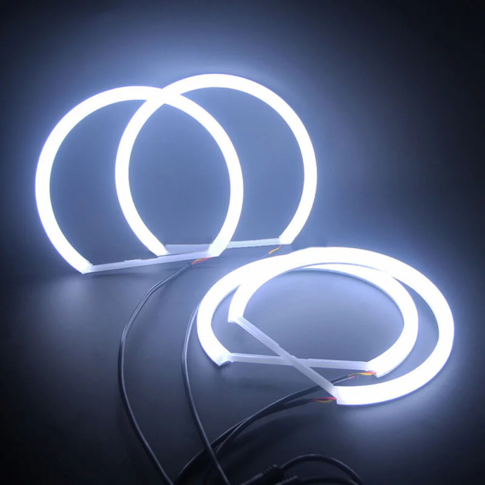 

New Car Switchback Halo Ring Cotton Light LED Angel Eyes Kit For BMW E36 E38 E39 E46 Cotton Light Accessories