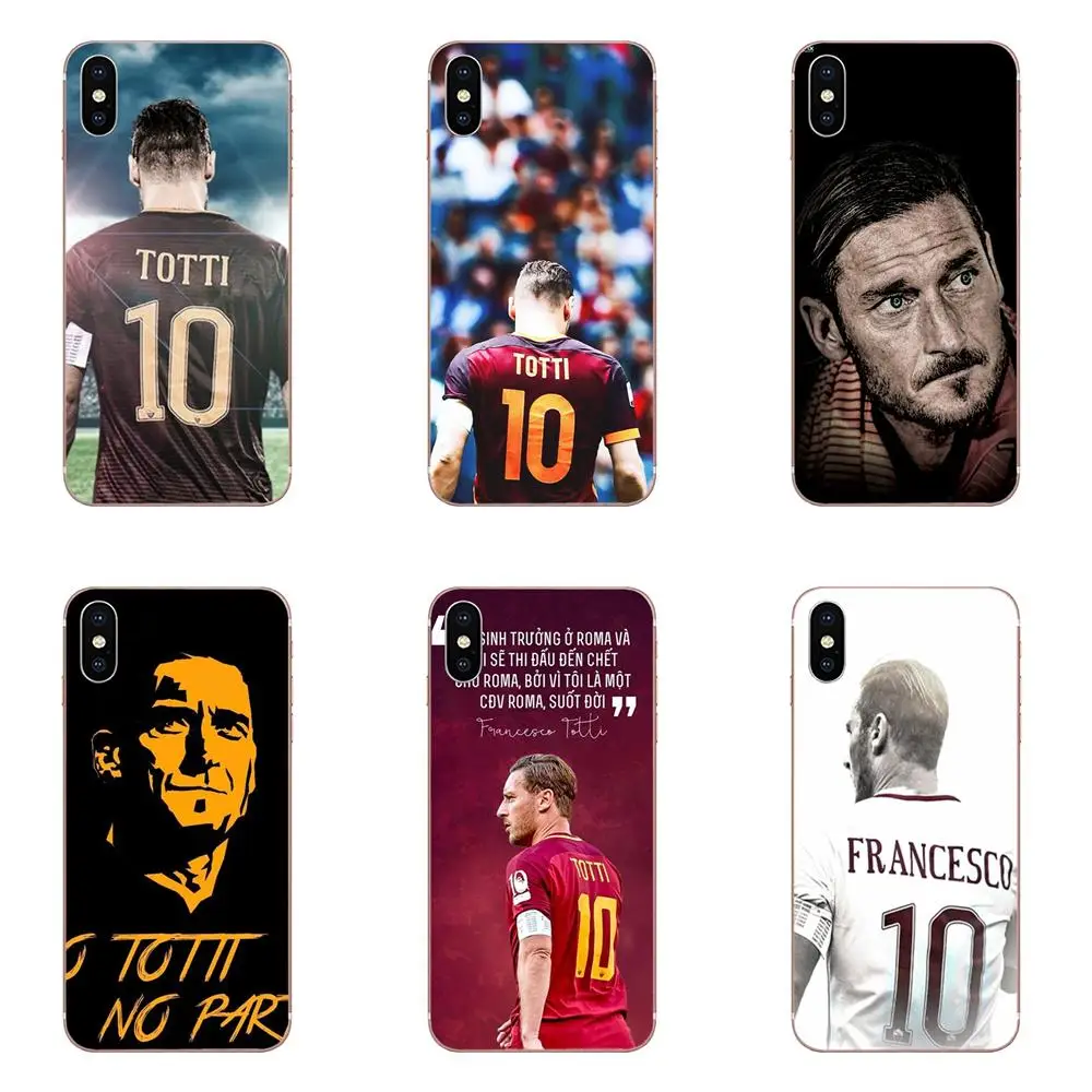 For LG K50 Q6 Q7 Q8 Q60 X Power 2 3 Nexus 5 5X V10 V20 V30 V40 Q Stylus High Quality Phone Cover Francesco Totti | Мобильные