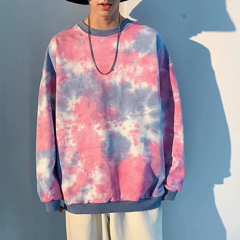 Tie Dye Hoodies Men Sweatshirt Korean Fashion Plus Size Hoodie Mens Tops Boys Aesthetic Clothes Streetwear Sweatshirts Ulzzang Tie Dye Hoodies Men Sweatshirt Korean Fashion Plus Size Hoodie Mens Tops Boys Aesthetic Clothes Streetwear Sweatshirts Ulzzang