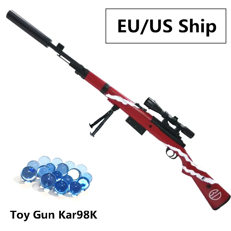 

98K Airsoft Air Guns Game Toy Gun Safety Soft Air Water Bullet CS Assault Snipe Weapon Outdoor Sports toys boy