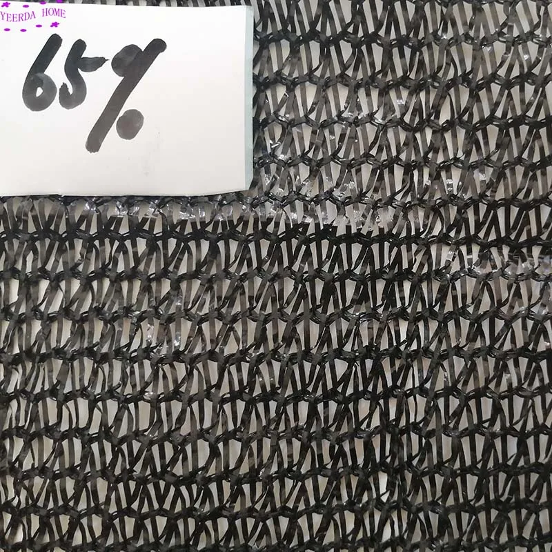 45% 65% 75% 85% черный навес сетка HDPE анти-УФ Открытый сад солнцезащитный крем ткань сетка растение теплица покрытие автомобиля шифрование