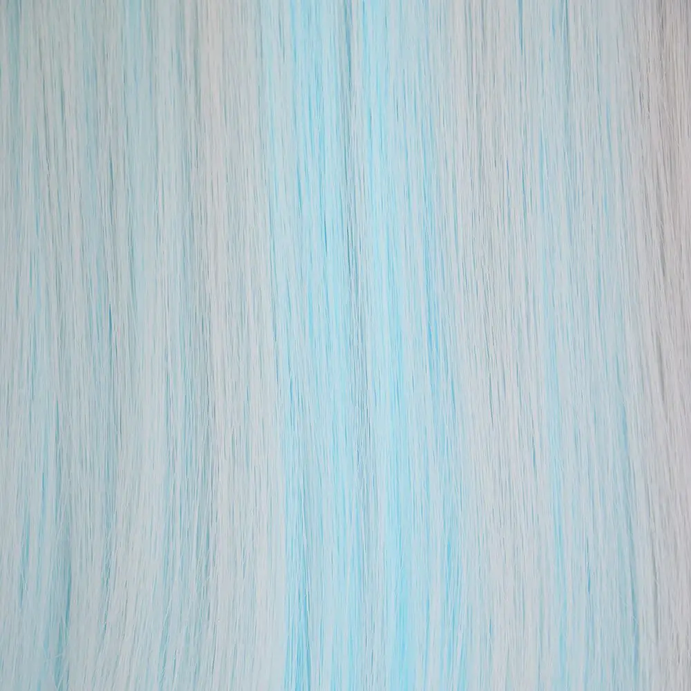 QQXCAIW 14 дюймов короткий прямой парик для косплея женский вечерний костюм Омбре пепельные смешанные синие розовые термостойкие синтетические парики для волос