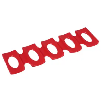 

Red Silicone Fridge Can Beer Wine Bottle Rack Holder Mat Stacking Tidy Tool Kitchen Gadgets Silicone Can Holder Mat