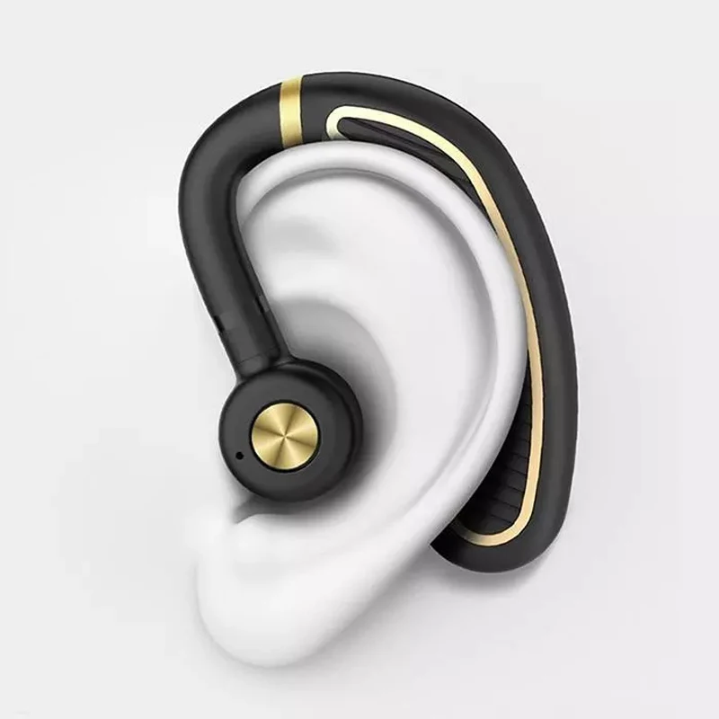 K21 Handsfree Bluetooth 5 0 Earphones Business Wireless Bluetooth Headset Earhook Earphone with Mic for Driver Office Sports