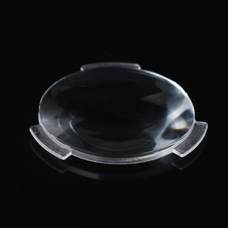 2Pcs 25*45MM BiConvex Ultra Clear Lens For Google Cardboard Virtual Reality 3D VR Glasses 2-5mm Thickness