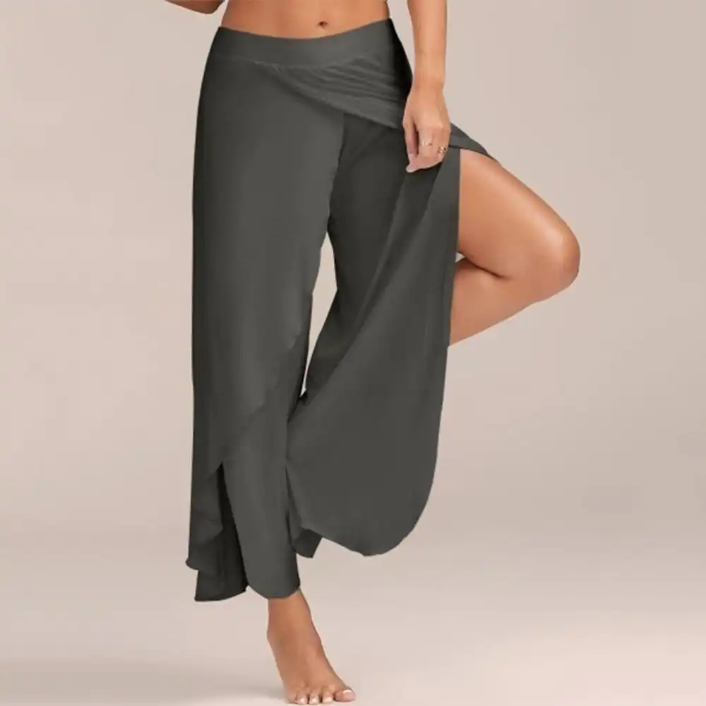chiffon trousers plus size
