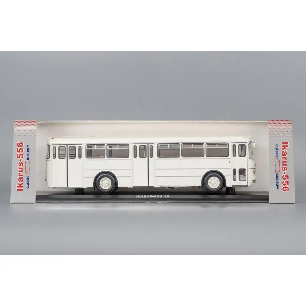 Масштабная модель 556 белый 1:43 Classicbus автобус игрушка ретро советский