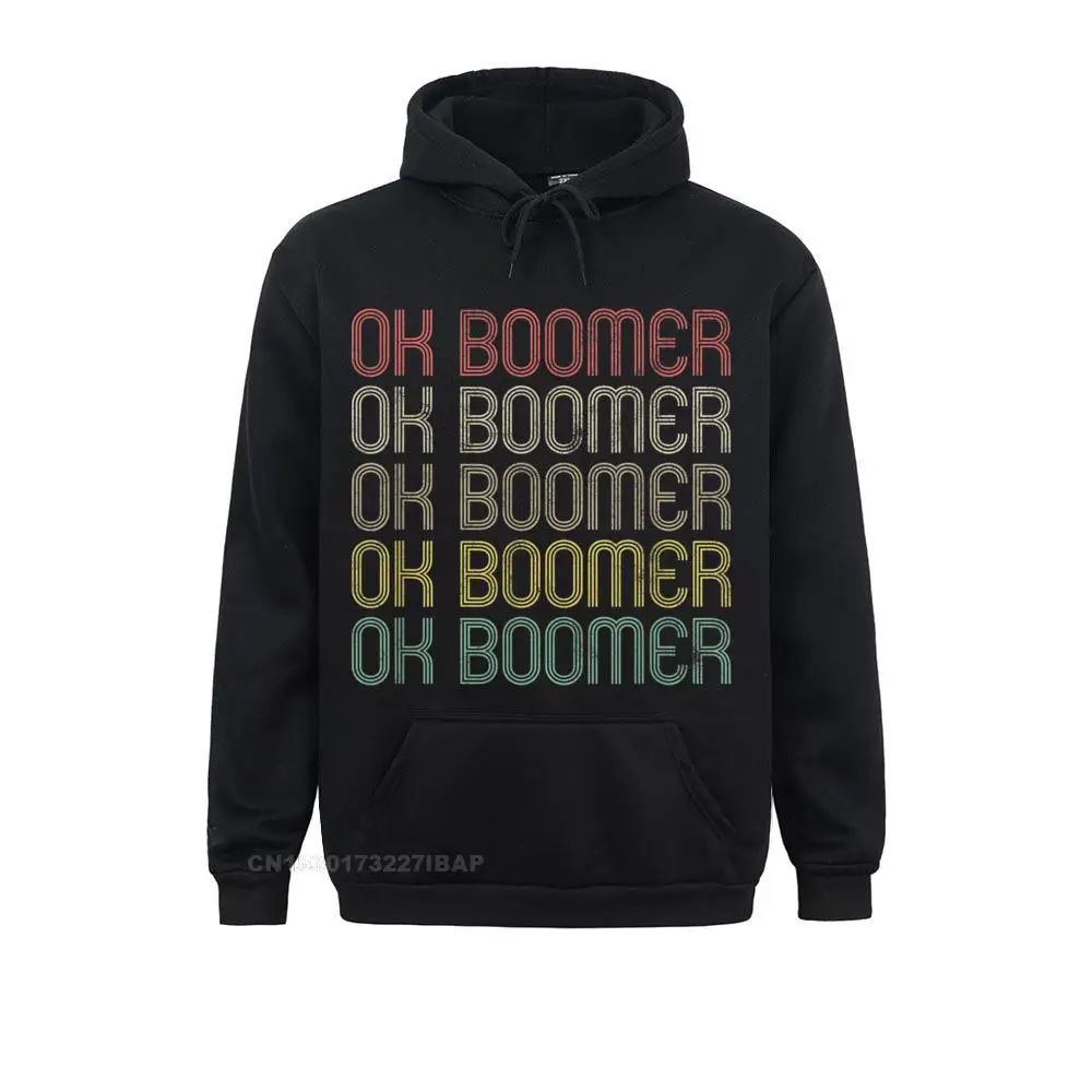 thumbnail image 1 of Sudadera con capucha estilo retro OK Boomer para hombre, día de Pascua, familia, hip hop, manga larga, capuchas impresas en 3D, Navidad, 1 of 4