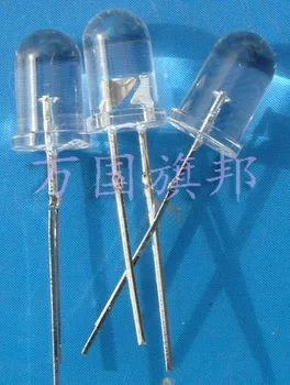 

Free Delivery. LED light-emitting diodes, 5 mm white hair yellow Yellow short feet 42 RMB 1000 only