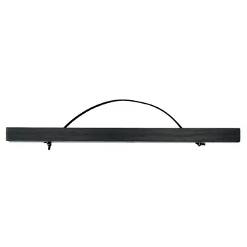 

Nordic Wood Poster Holder Poster Rail Poster Rail Poster Holder Bracket Snap Frame - Black