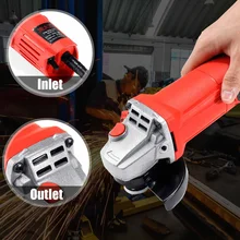 1400 Вт 220 В электрическая угловая шлифовальная машина для дома, сделай сам, металлический камень, дерево, полировальный полировщик, шлифовальная резка, деревообрабатывающий шлифовальный станок, электроинструмент