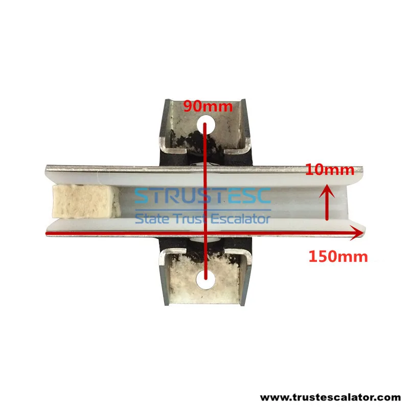 XAA237J1 Lift Guide Shoe Use for Otis Length 150/200mm Groove Width 10/16mm Use for Otis